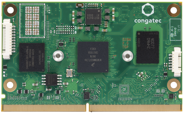conga-SMX8-Mini/Quad-2G eMMC6 SMARC Module from congatec conga-SMX8-Mini product line. Part# 051203