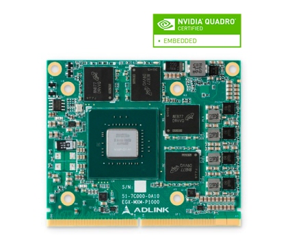 EGX MXM P1000 ADLINK MXM GPU Module with NVIDIA Quadro Embedded P1000 Module Store MCTX Mobile Embedded Computers GmbH