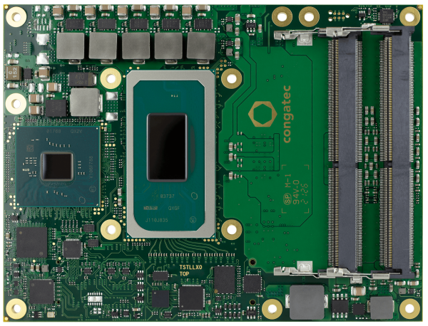 conga-TS570/W-11155MLE COM Express Basic Type 6 from congatec conga-TS570 product line. Part# 050715